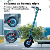 Patinetes Electricos iScooter i10pro 800W 10" con APP 48V 15 Ah Batería Máxima Alcance 60 Km Potente para Adultos - details 2