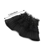 Pareja De Falsas Mangas Decorativas Con Volantes Para Primavera Y Otoño Codo De Ruffle Mangas Universales Para Decorar Suéteres Unisex - details 2