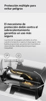 Xiaomi Compact Hair Dryer H101 | 15 m/s* flujo de aire elevado | 50 millones* de iones negativos | Varios modos de flujo de aire - details 10