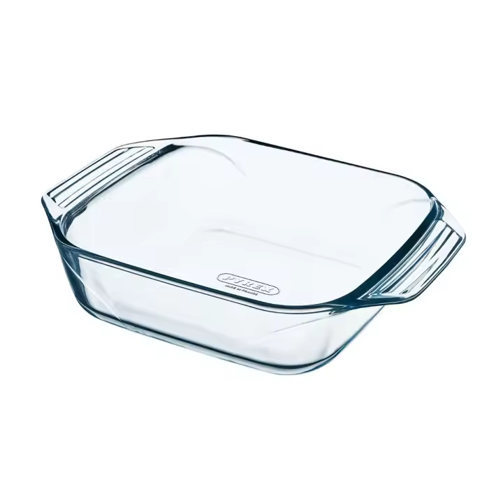 Pyrex Fuente Cuadrada Vidrio 29x23 Cm Resistente a Rayaduras Saludable Extra Resistente - 1