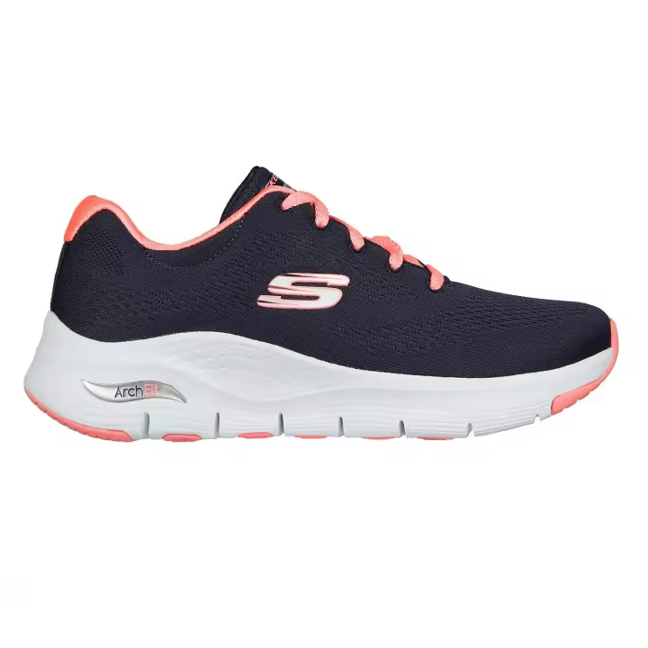 Skechers Arch Fit Infinity Cool 149722 BLMT Blue Big Appeal 149057 NVCL Navy Coral Calzado Deportivo Cómodo con Ajuste de Cordón con Soporte en el Arco Plantar y Plantilla Extraíble - 1