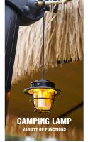 Lámpara De Camping Portátil Retro Impermeable Luz De Emergencia Dimmer Sin Fin Para Colgar En La Tienda De Campaña Y Senderismo Al Aire Libre - details 11