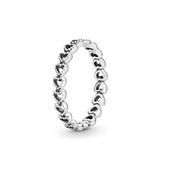 PANDORA Moments - Anillo de Plata DE LA Mujer, Viene con Caja de giunto original. - 1