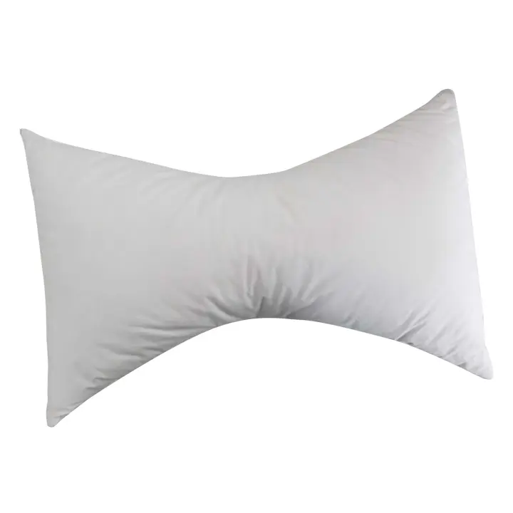 Almohada Mariposa Cervical 60x40 cm de Fibra con Tacto Gel de Firmeza Media - 1