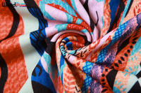 Vestido Colorido Y Vintage Para Mujer Con Estampado De Gato Extraño Manga Larga Cuello Redondo Elástico Ajustado De Tendencia 2023 Para Otoño Streetwear Festival - details 9