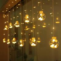 Luz De Hiedra Estelar LED Para Jardín Y Camping Decoración De Navidad Y Año Nuevo Caja De Batería De Cadena De Luces De Sfera De Desear 1 PC - details 8