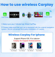 Adaptador De CarPlay Y Android Auto Sin Cable USB Tipo-c 2En1 Wifi Bluetooth Para GMC Audi VW Toyota Ford Chery Kia Buick - details 2