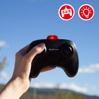 COLORBABY - Helicóptero juguete teledirigido, giros 360º, estable, mando control remoto 2.4 GHz, alcance de 50 metros, carga USB, helicópteros teledirigidos para niños, radiocontrol, juguetes 8 años - details 2