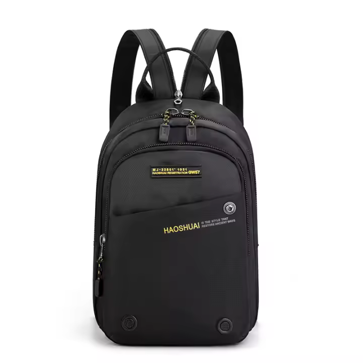 Mochila de Nailon para hombre, Bolso Cruzado de pecho, multiusos, Bandolera Cruzada, bolsas de pecho, multiusos, Militar, de viaje, de Nailon, a la moda - 1