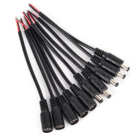 5Pares De Conectores De Cable De Cobre 12V Macho + Hembra Enchufe De Poder DC 5.5*2.1MM Para Seguridad CCTV Camara LED Y Strip - details 1