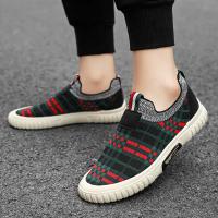 Zapatos Casuales Para Hombre Suela De Goma Transpirables Malla Zapatos Slip-on Deportivos Con Tela round Toe Verano - details 25