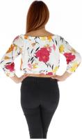 Guess top para mujer,bonito estampado floral - details 1