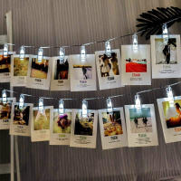 Luces De Cinta LED Con Clips Para Fotos Y Ropa Operadas Por Batería USB Para Decoración De Navidad Y Halloween En El Hogar - details 2