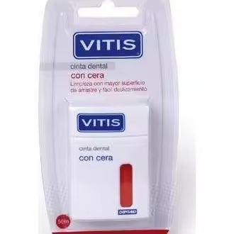 Vitis Cinta Dental Con Cera 50 M, 1 Ud - 1