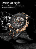 Reloj De Pulsera Militar LIGE 2024 Para Hombre Nuevo Deportivo De Lujo Con Correa De Silicona Resistente Al Agua Y Shock Reloj Cuarzo De Gran Diámetro - details 9