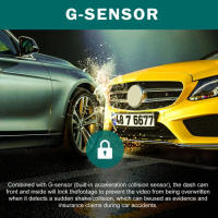 Cámara De Grabación Para Coche USB 2.0 DVR Dash Recorder HD 1080P Dual Camera Con G-Sensor Pantalla Táctil De 3 Pulgadas - details 2
