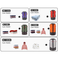 Saco De Compresión Ligero 1-2L Impermeable De Poliéster Para Almacenamiento De Camping Senderismo Y Escalada - details 4