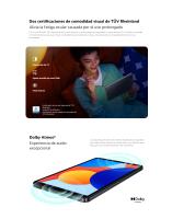 Tableta Xiaomi Redmi Pad SE 8.7 Tablet Versión Global, 4GB+64GB|4GB+128GB|6GB+128GB, Pantalla 8,7" 90Hz con protección eye-care, pequeña y portátil, Batería 6650 mAh con carga rápida 18W, Cámara trasera 8 MP+ frontal 5 MP, Dolby Atmos®, HyperOS - details 3