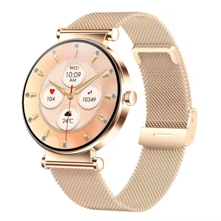 Reloj inteligente ultrafino Y16 para mujer with Pantalla AMOLED Siempre Encendida, Reloj de Alta definición con píxeles de 466*466 - 1