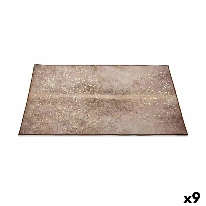 Alfombra Blanco Marrón 190 x 133 cm (9 Unidades) - 1