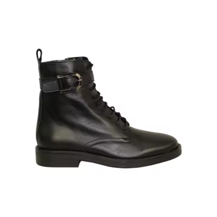 botin con cordon y hebilla fabricado en españa - 1