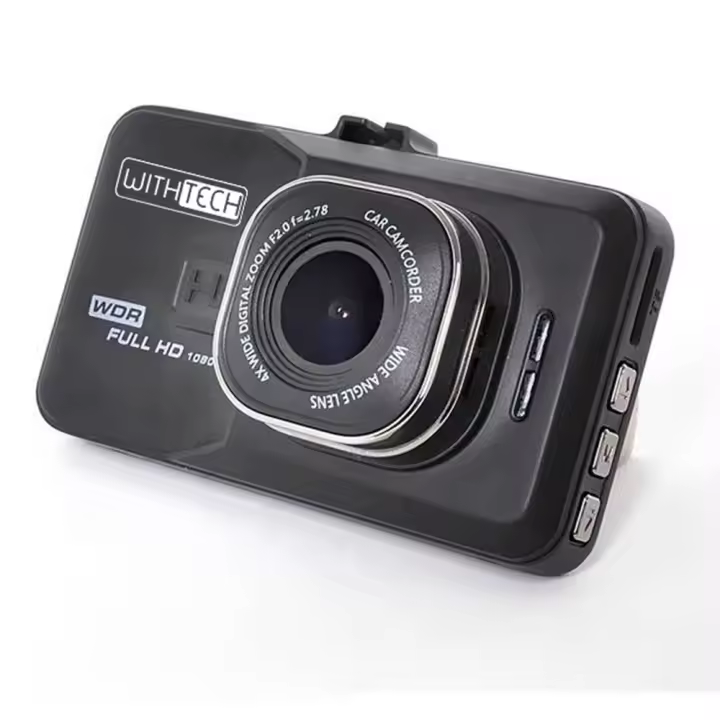 Withtech Cámara de seguridad para coches con doble cámara y grabación de recorrido - 1