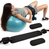 Cinturón De Ejercicio Con Dumbbell Para Efectivo Glute Bridge Soporte De Peso Para Entrenamiento De Cintura Y Glúteos Barra De Mancuerna Fitness De Cintura - details 0
