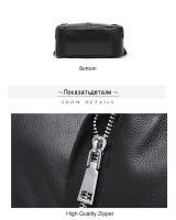 Mochila De Cuero Genuino Zency Para Mujer Anti-Robo Estilo Clásico Casual Para Viajes Y Escuela Bolsa Diaria Para Niñas - details 15