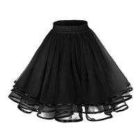 Falda Tutú Para Mujer De 50 Cm Cintura Elástica Versátil Mini Falda Flareada Casual Para Ballet Y Performance Material De Poliéster - details 1