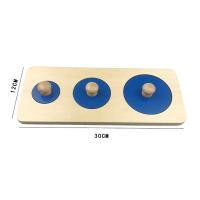 Juguetes Educativos Montessori Puzle De Madera Con Formas Geométricas Juego De Aprendizaje Infantil Para Bebés Y Niños Pequeños - details 8