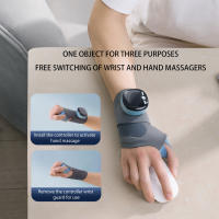 Protector de masaje, protector de muñeca con calefacción inteligente para vaina de tendón, compresa caliente, protector de masaje para esguince de mano desmontable y transpirable - details 1
