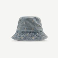 Gorro De Buho De Lino Para Mujer Con Bordado De Margarita Protección Solar Estilo Casual Hip Hop Sombrero De Verano Vintage - details 1