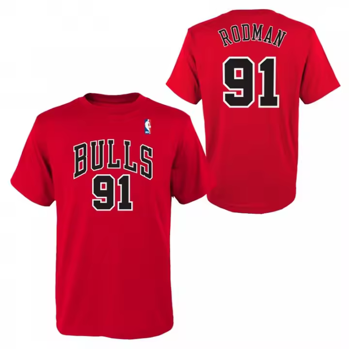 Camiseta Dennis Rodman N&N Chicago Bulls - Junior Mitchell and Ness Mitchell & Ness - 1