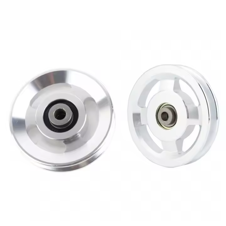 Aluminio Gimnasio Pulley Accesorio De Ejercicio De Fortalecimiento De La Entrenamiento Parte De Las Aspiraciones Home Pulley Fitness - 1