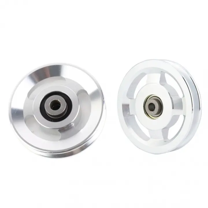 Aluminio Gimnasio Pulley Accesorio De Ejercicio De Fortalecimiento De La Entrenamiento Parte De Las Aspiraciones Home Pulley Fitness - 1