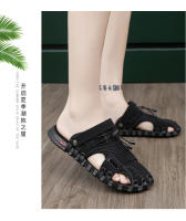 Sandalias Casuales Para Hombre Baotou Verano Resistente Al Agua Para Playa Y Deporte Zapatillas De Conducción Dual Propósito Cómodas Y Modernas - details 15