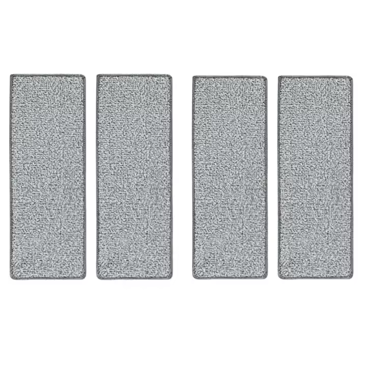 Pack de 4 Recambios de Microfibra para Mopa Generica - Material 100% Microfibra - Absorción de Agua - Mantiene los Suelos Secos - 1