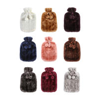 Funda De Botella De Agua Caliente De 2000ml Con Peluche Protección Invierno Resistente Al Frío Y Al Calor Funda Suave Para Botella De Agua Caliente - details 10