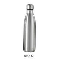 Botella Deportiva De Acero Inoxidable 1000ml Vaso De Agua Rudo De Capa Sola Botella De Agua Para Gimnasio Y Camping - details 12