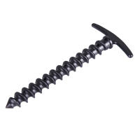 10Pcs Palos De Tenda De Plástico De Alta Resistencia 5.7 Pulgadas Gancho De Asta Para Acampar Y Exterior Tipo Espiral Palos De Sombra Para Tenda - details 11