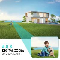 Cámara IP 8MP 4K WiFi Exterior HD 5MP Vigilancia Sin Cable Cámara PTZ AI Tracking Seguridad Cam H.265 Onvif ICsee Doméstico Cámara De Vigilancia - details 9