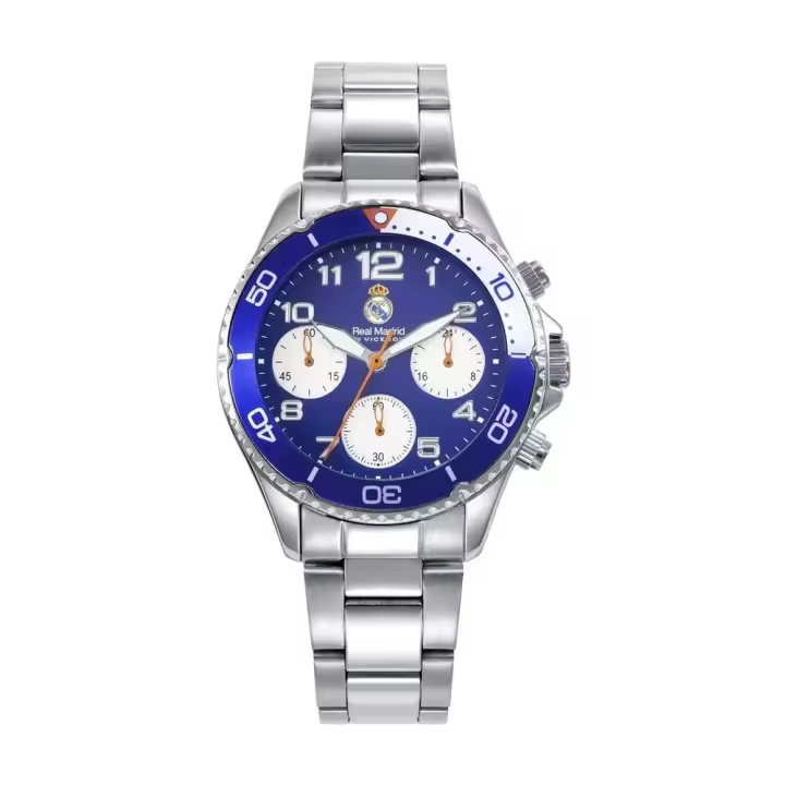 Reloj Viceroy 41144-35 Real Madrid Cronógrafo NIÑO Plateado y Azul - 1
