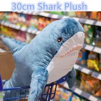 Juguete De Peluche Tiburón 30cm Almohada De Animal Marinos De Alta Calidad Regalo Ideal Para Cumpleaños De Niños Y Niñas Decoración De Fiesta - details 0