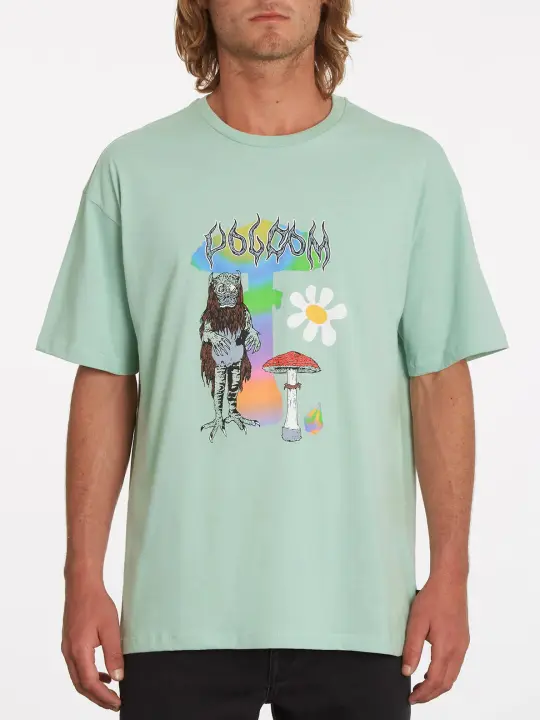 Camiseta Volcom Chrissie Abbott x French Lichen Green - 1