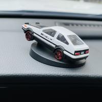 Modelo De Coche AE86 Drift Giratorio En Aleación De Zinc Adorno De Escritorio Para Regalos De Navidad Y Vacaciones - details 2