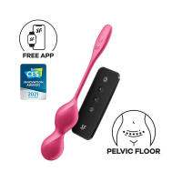 SATISFYER LOVE BIRDS 2 BOLAS KEGEL CON CONTROL APP Y MANDO A DISTANCIA JUGUETES SEXUALES BOLAS CHINAS ENTRENAMIENTO PELVICO - details 1