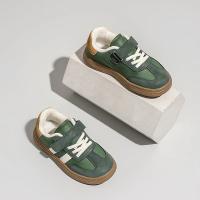 Zapatillas Casuales Para Niños Y Niñas Negras Con Suela Suave Antideslizante Alemanas Para Entrenamiento Unisex Cuero PU Todas Las Estaciones Rojo Moda Otoño Invierno Zapatos Bebé Niños - details 15