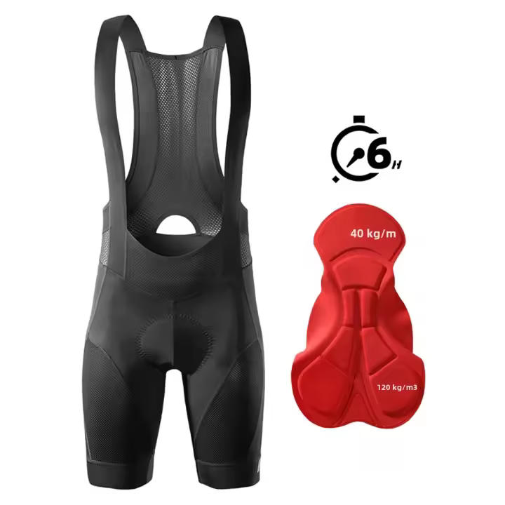 Shorts De Ciclismo Bib Para Hombre Y Mujer Ropa De Bicicleta Con Almohadilla 3D Tights De Verano Para Ciclistas Profesionales MTB - 1