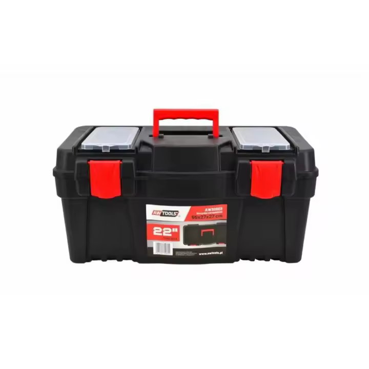 Awtools skrzynka narzędziowa 22" z organizerem 55x27x27cm - 1