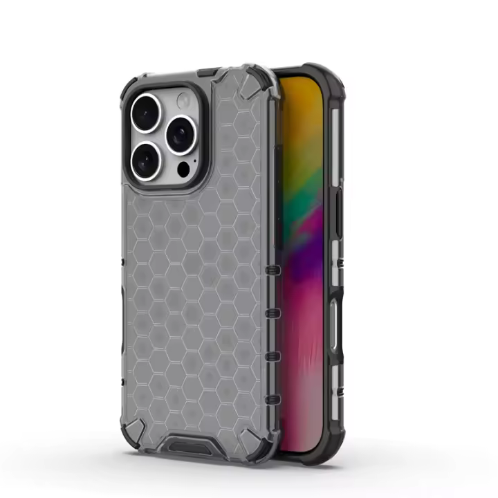 Funda Protectora de panal de Abeja para iPhone, protector de teléfono, 16 Pro, Max, 15 Plus - 1